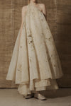 Mutedance 25 Spring/Summer Linen Layered Dress MD-MD25SS23-BEIGE MD25SS22